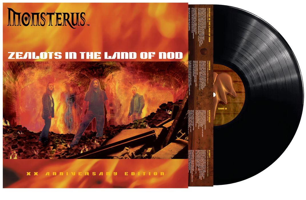 AUTOGRAPHED - MONSTERUS - ZEALOTS IN THE LAND OF NOD + 2 (LIMITED RUN VINYL) 2022 GIRDER RECORDS