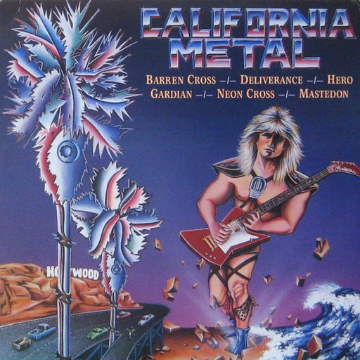 California Metal (New Vintage-Vinyl) Regency Records 1987, NEW SEALED ORIGINAL PRESSING