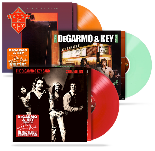 DeGarmo and Key (3 Vinyl Bundle)  This Time Thru, Straight On, This Ain't Hollywood