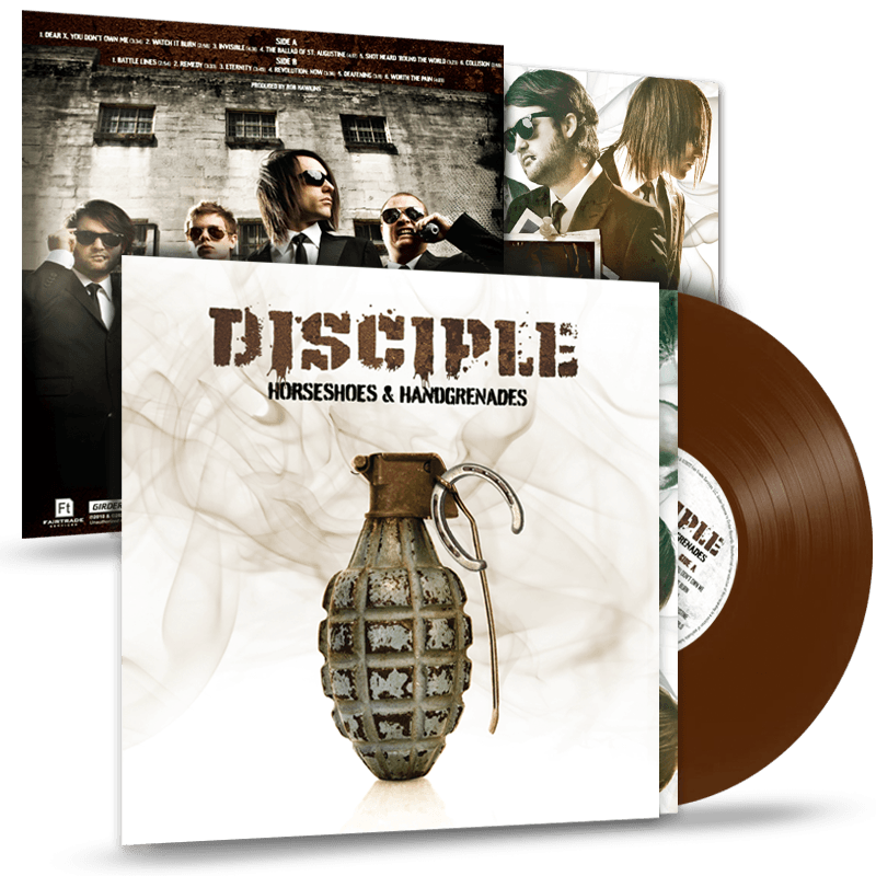 Disciple Horseshoes and Handgrenades (Vinyl) Limited Run Shrapnel Br