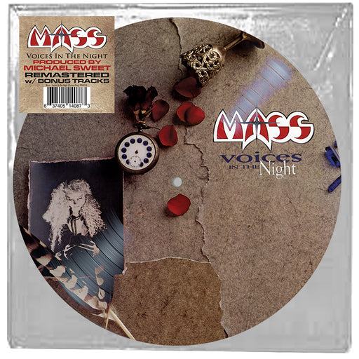 MASS - VOICES IN THE NIGHT + 2 Bonus (*NEW-PICTURE DISC VINYL, 2023, Retroactive) Produced by Michael Sweet of Stryper!