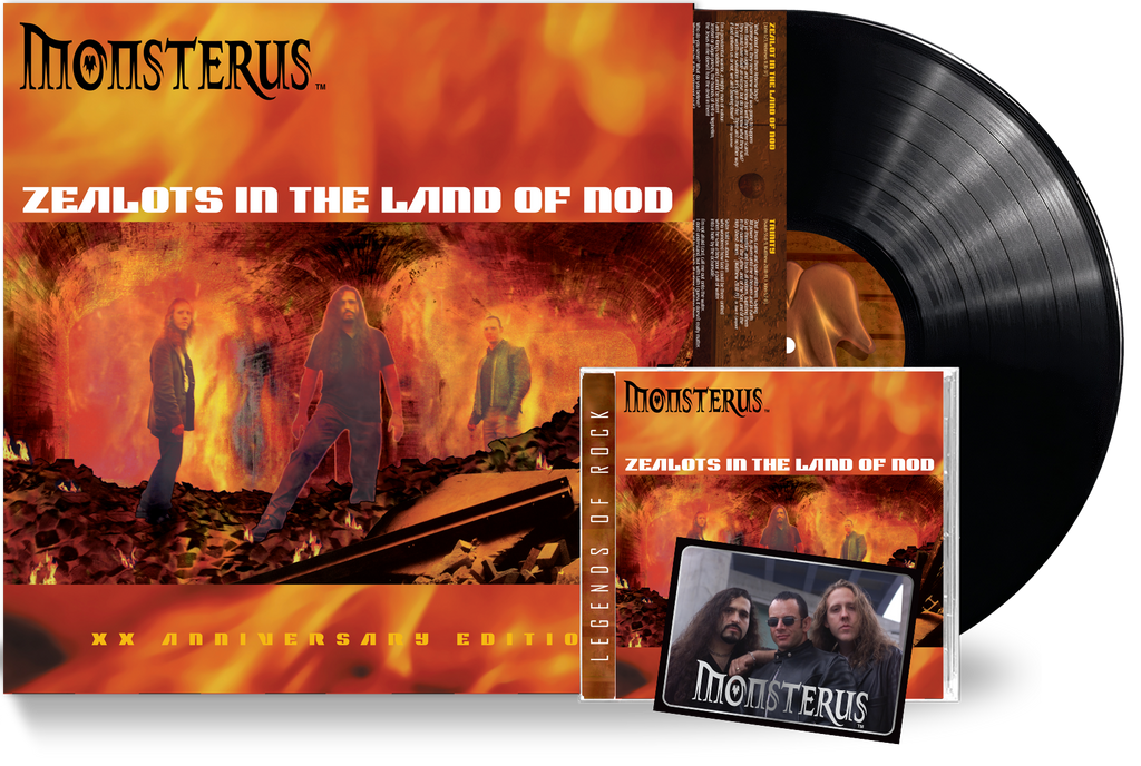 MONSTERUS - ZEALOTS IN THE LAND OF NOD + 2 (LIMITED RUN VINYL