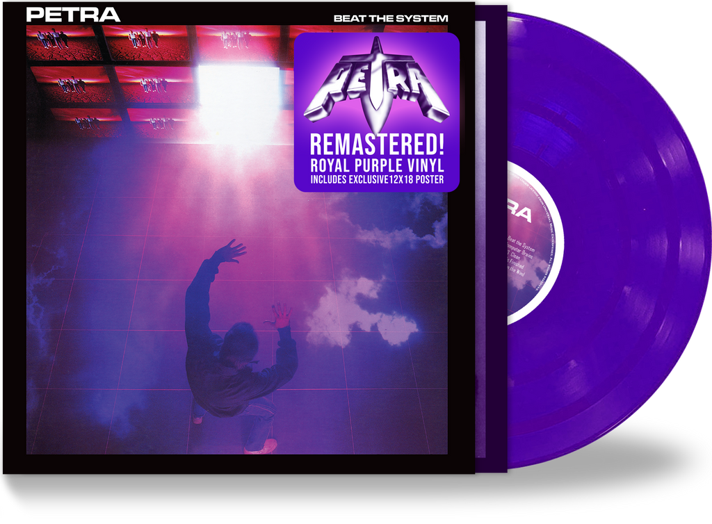 plade T Pigment PETRA - BEAT THE SYSTEM (*New-Vinyl) ROYAL PURPLE w/POSTER, GIRDER REC —  girdermusic.com