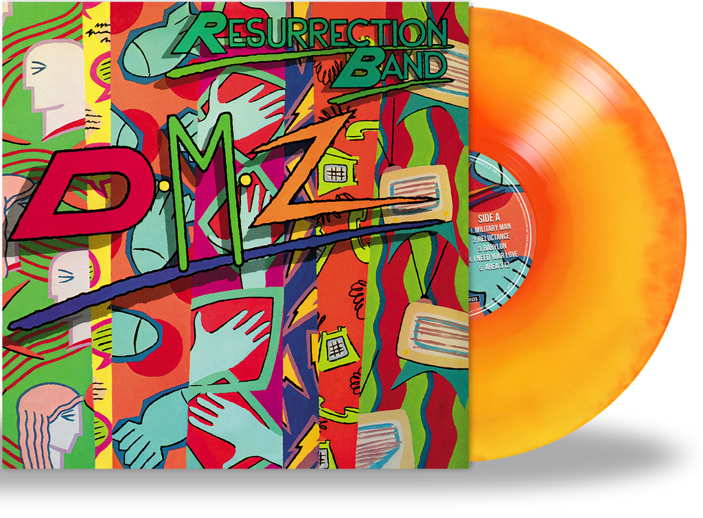 Resurrection Band – DMZ (Limited Run Orange Swirl Vinyl) Gatefold Jack