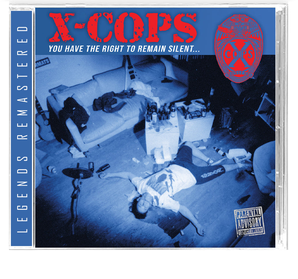 X-COPS - YOU HAVE THE RIGHT TO REMAIN SILENT (*NEW-CD 