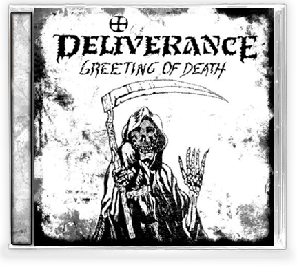 DELIVERANCE - GREETING OF DEATH (CD) 2019 Retroactive Records - Christian Rock, Christian Metal