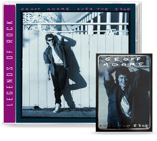 Geoff Moore - Over The Edge + 1 Bonus Track (CD) Remastered, 2020 Girder, + Ltd. Ed. Trading Card