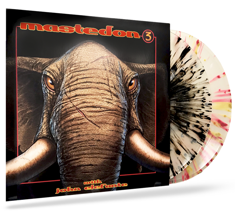Mastedon - 3 (2xLP Gatefold Double Vinyl Album Clear w/Splatter ) John Elefante & Kerry Livgren of Kansas
