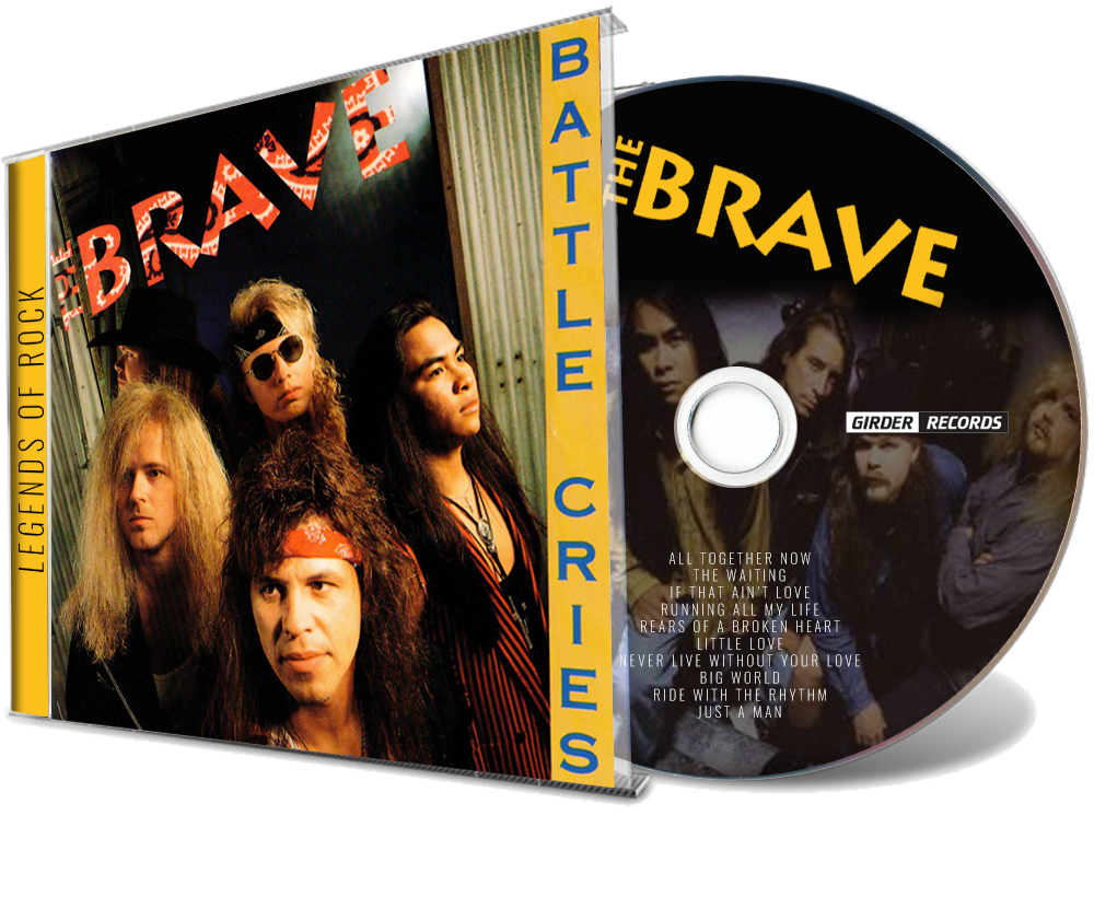 THE BRAVE - BATTLE CRIES (CD) — girdermusic.com