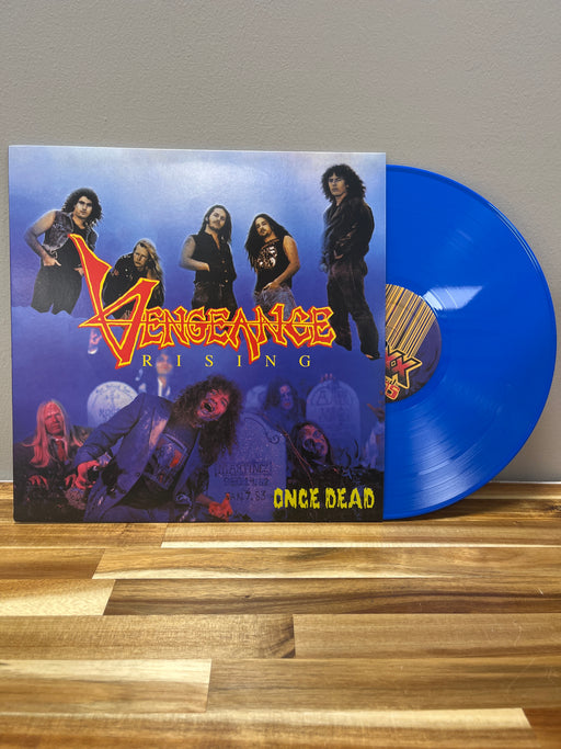 VENGEANCE RISING - ONCE DEAD (COLORED Blue Vinyl) (2020 Roxx) Remastered - girdermusic.com