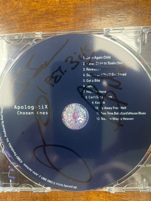 ApologetiX – Chosen Ones !!!AUTOGRAPHED!!! (Pre-Owned CD) Parodudes 2007