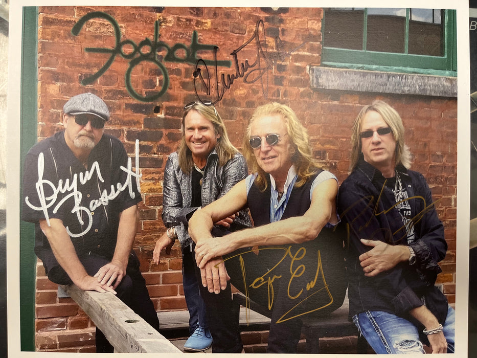 Foghat – Stone Blue (Pre-Owned AUTOGRAPHED Vinyl)