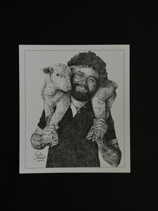 Keith Green x6 Hand-drawn Lithograph Prints (By Rudy Grunke)