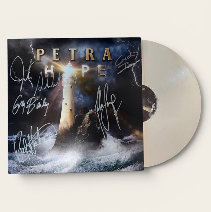Petra Hope - AUTOGRAPHED (Vinyl) Safe Harbor Bone White