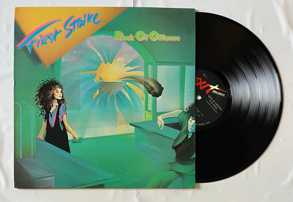 First Strike – Rock Of Offense (1984 Exit Records) — girdermusic.com