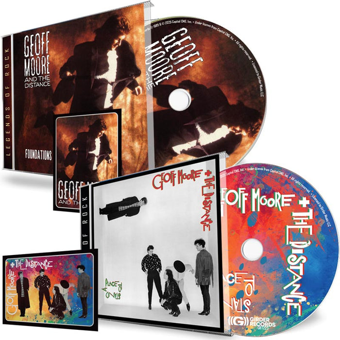 Geoff Moore 2 CD Remastered Bundle (A Place to Stand / Foundations)
