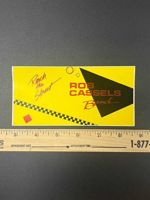 Rob Cassels Band - Reach The Street (Sticker)