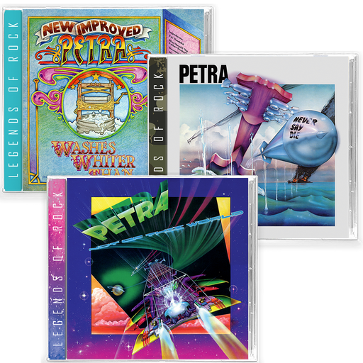 PETRA (3 CD Bundle) Washes Whiter Than, Never Say Die, Not Of This World