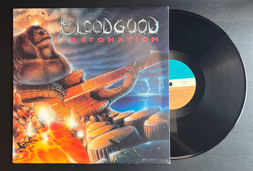 Bloodgood - Detonation (Pre-Owned Vinyl) 1987 FRONTLINE RECORDS ORIGINAL PRESSING - girdermusic.com