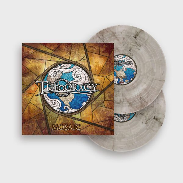 Theocracy - Mosaic (Clear + Black Melt Vinyl) Limited Edition Double 2xLP, Gatefold