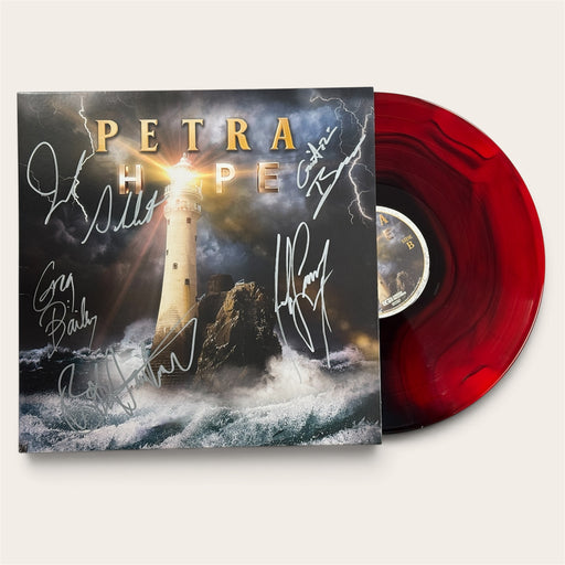Petra Hope - AUTOGRAPHED - (Vinyl) Crimson Red