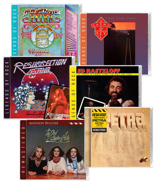 70's Rock Revival 6-CD Bundle (Top Christian Rock Artist)