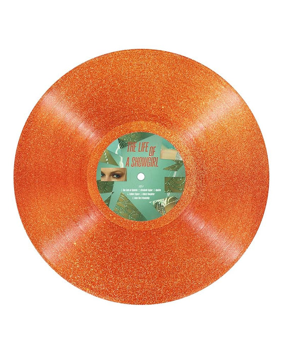 Taylor Swift - The Life Of A Showgirl (New Vinyl) Sweat And Vanilla Perfume Edition [Orange Glitter]