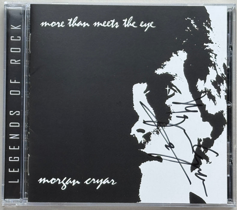 AUTOGRAPHED!! Morgan Cryar - More Than Meets The Eye (CD) 2025 Remastered