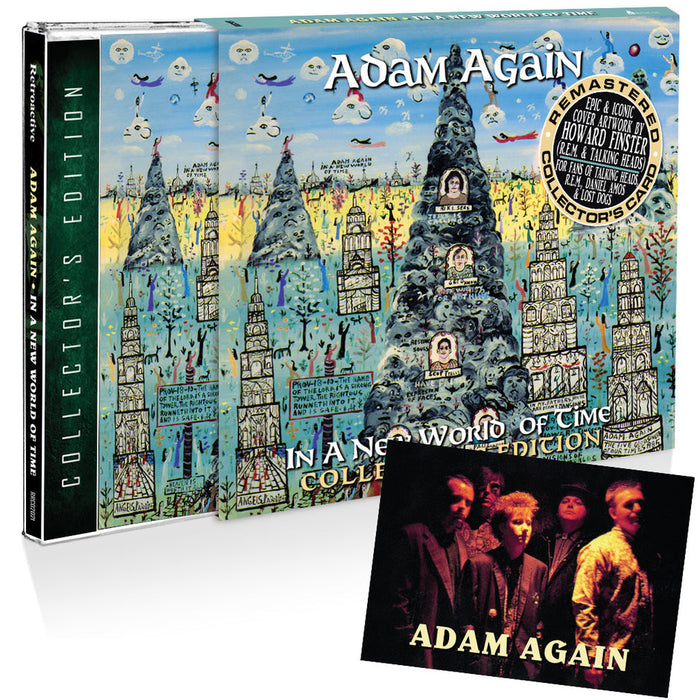 Adam Again - In A New World of Time (Collector's CD, 2025, Retroactive) Classic 80's CCM!