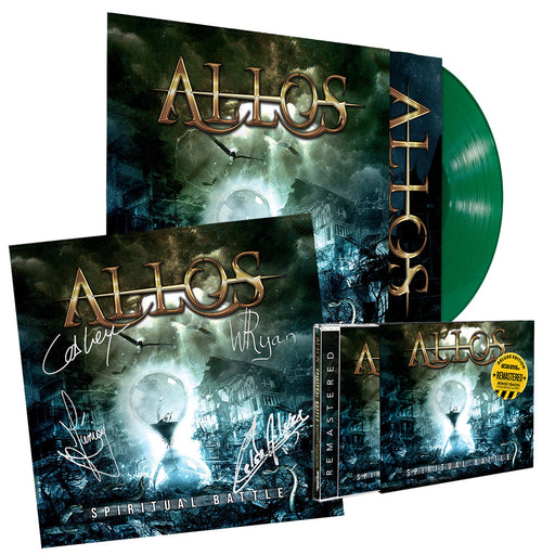 Allos Spiritual Battle - The Warrior’s Bundle (VINYL+CD+AUTOGRAPHED RECORD FLAT)