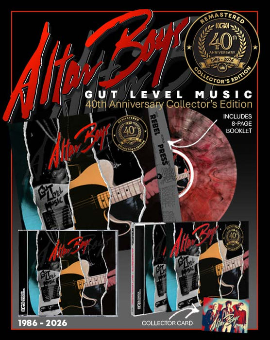Altar Boys - Gut Level Music (New Cherry Bomb Vinyl) 2026 Girder Records