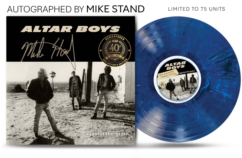 Altar Boys - Against The Grain (Blue Denim Vinyl) 2027 Girder Records