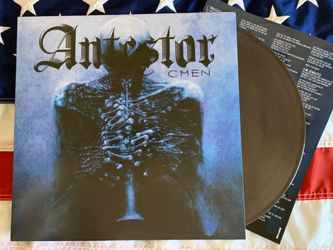 ANTESTOR - OMEN (Brown/Purple Swirl Vinyl, 2019, Bombworks) (Pre-Owned Copy)