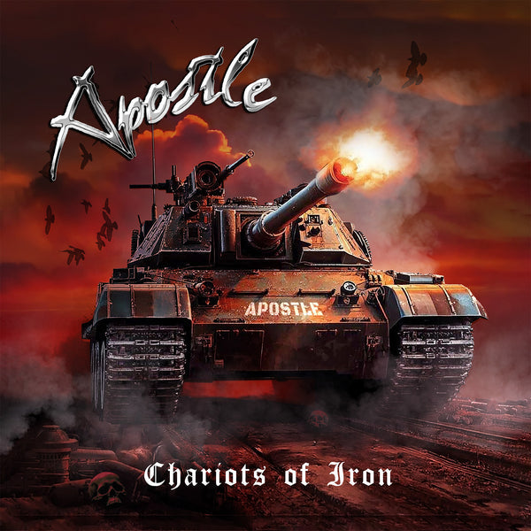 Apostle - Chariots of Iron (Blood Red Vinyl, 2026, Retroactive) 1987 Christian Metal! - girdermusic.com