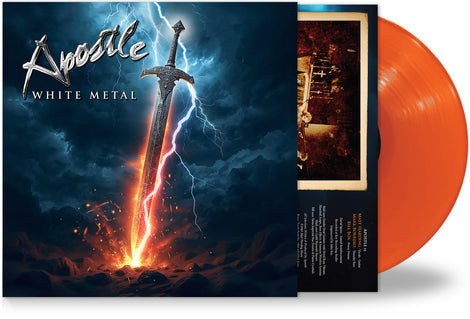 Apostle - White Metal (Orange Vinyl, 2026, Retroactive) 1985 Christian Metal! - girdermusic.com