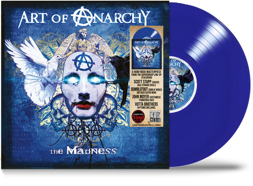 ART OF ANARCHY w/SCOTT STAPP - THE MADNESS (*NEW-Blue Vinyl, 2023 Brutal Planet)