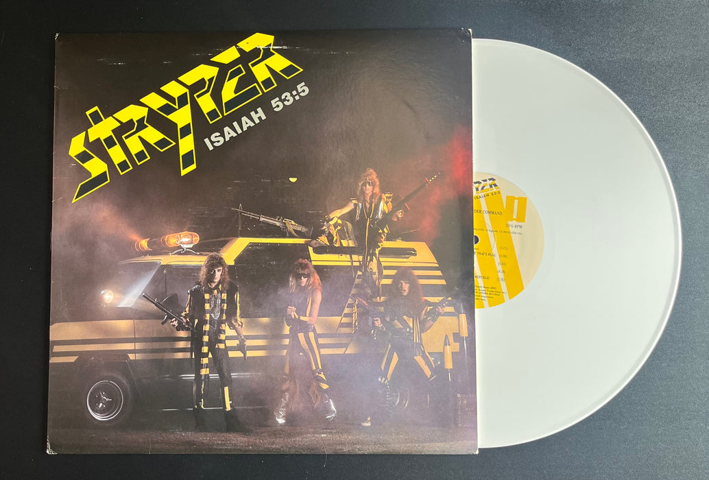 Stryper - Soldiers Under Command (Pre-Owned White Vinyl) Enigma 1986