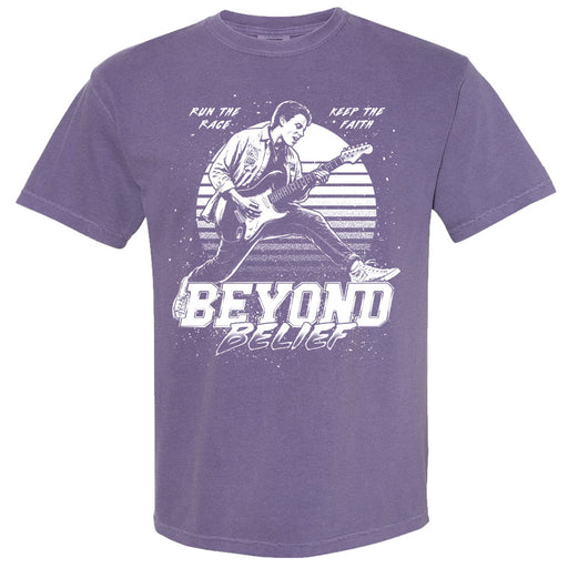 Beyond Belief™ Run the Race Keep The Faith Grape Shirt (Official Movie Merch)