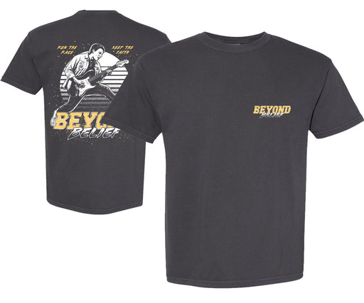 Beyond Belief™ Run the Race Keep The Faith YellowPrint Shirt (Official Movie Merch)