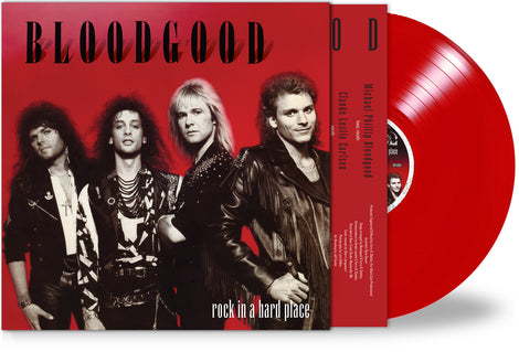 Bloodgood - Rock In A Hard Place (*Red Vinyl, 2026, Retroactive) Only 200 Units