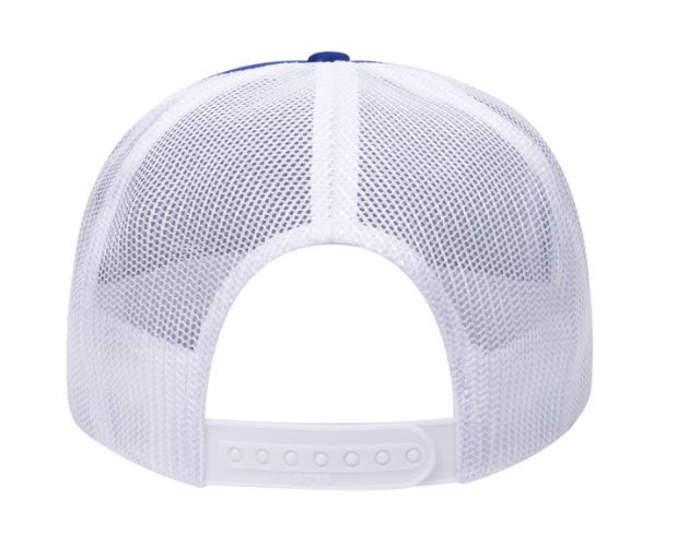 Beyond Belief™ "BB" Hat - White & Royal Blue (Official Movie Merch)