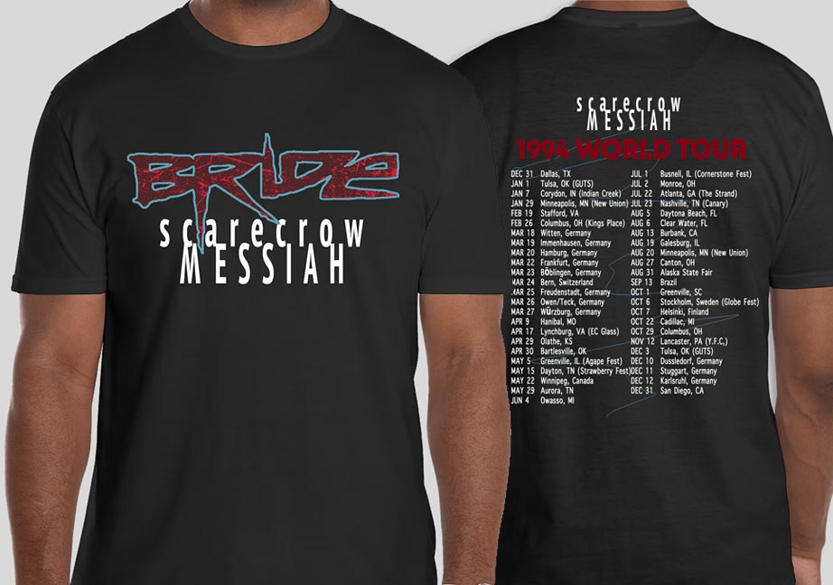 Bride Scarecrow Messiah 1994 World Tour (T-Shirt)