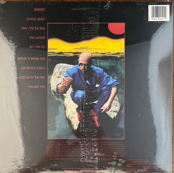 Greg X. Volz – The River Is Rising (New Vinyl) 	Myrrh 1986