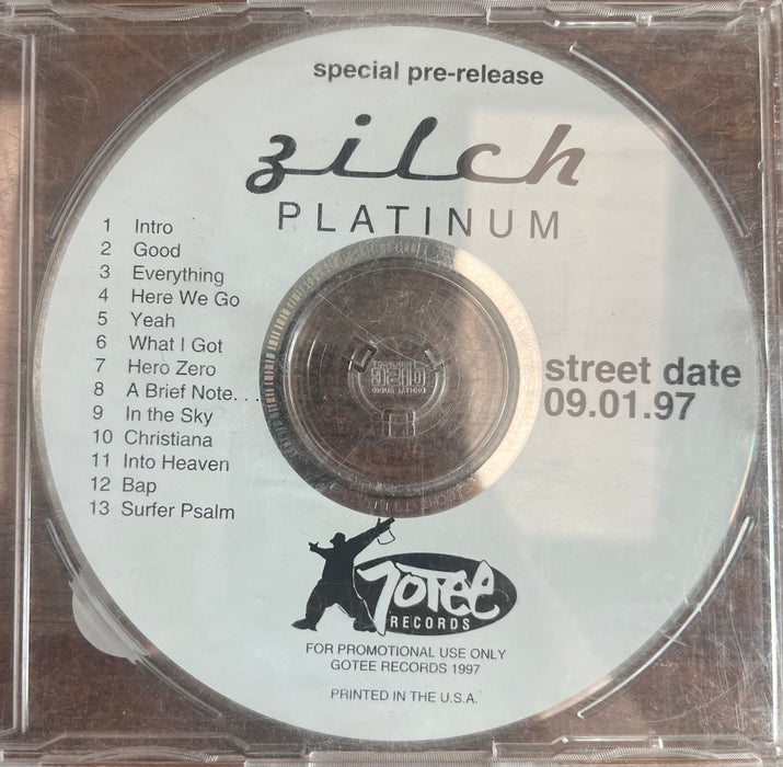 Zilch – Platinum [Special Pre-Release] (Pre-Owned CD)
