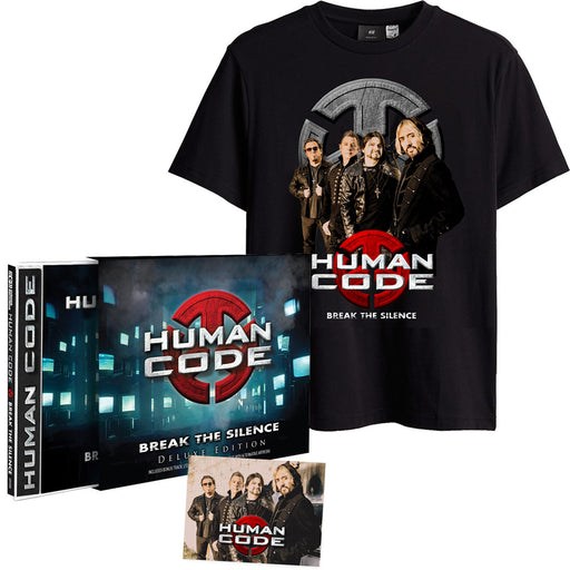 HUMAN CODE - BREAK THE SILENCE (Deluxe CD+Shirt Combo) Bonus Track + LTD Collector Card (Copy)