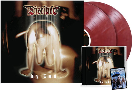 Disciple By God Maroon 2xLP Double Vinyl Gatefold + CD, Remastered (2024 Girder Records)