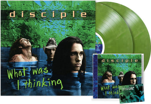 Disciple What Was I Thinking Green Double 2xLP Vinyl Gatefold + CD, Remastered (2024 Girder Records)