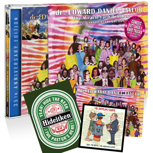 Dr. Edward Daniel Taylor – The Miracle Faith Telethon: 35th Anniversary Ed (*Collector's Edition CD, Card, Sticker, 2025) DA/Adam Again/Choir Members Sale price