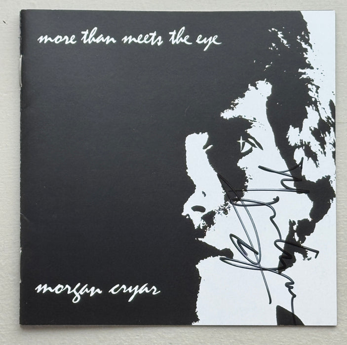 AUTOGRAPHED!! Morgan Cryar - More Than Meets The Eye (CD) 2025 Remastered