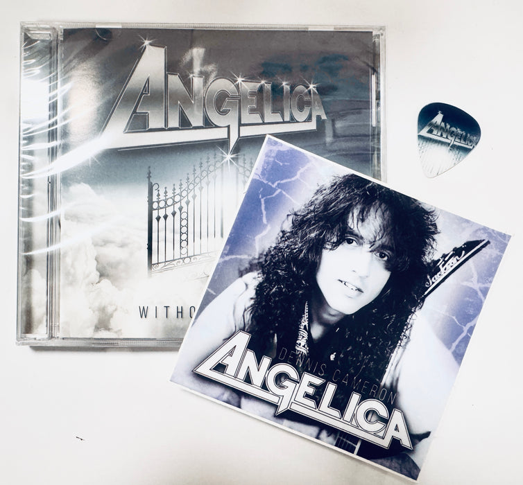 ANGELICA WITHOUT WORDS CD, STICKER AND PICK